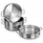 Cuisson à vapeur Korkmaz Perla Inox 28x8,3 Cm / 5,1 Lt