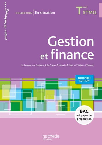 Gestion et finance Tle STMG